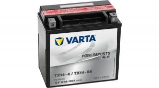 Varta Powersports AGM 12Ah TX14-4/TX14-BS akkumulátor 512014020I314