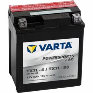 Varta Powersports AGM 6Ah TX7L-4/TX7L-BS akkumulátor 506014010I314