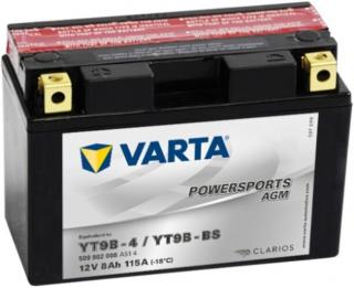 Varta Powersports AGM 9Ah T9B-4/T9B-BS akkumulátor 508902012I314