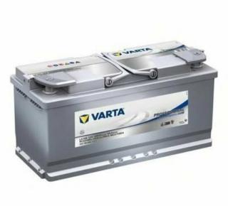 Varta Professional Dual Purpose AGM 105Ah jobb+ munka akkumulátor 840105095C542