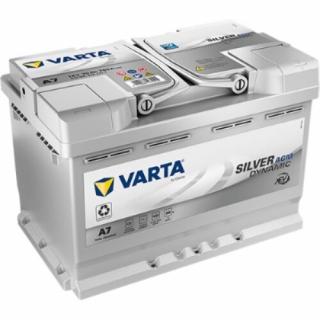 Varta Silver Dynamic AGM 70Ah jobb+ 570901076J382 akkumulátor
