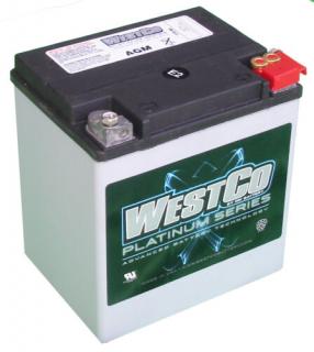 WestCo WCP30 26Ah AGM Jobb+ akkumulátor