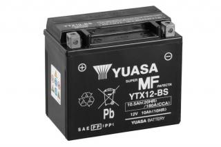 YUASA 12V 10Ah YTX12-BS bal+ AGM akkumulátor