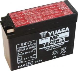 YUASA 12V 2,3Ah YT4B-BS bal+ AGM akkumulátor