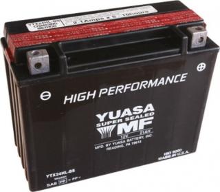 YUASA 12V 21Ah YTX24HL-BS jobb+ AGM akkumulátor