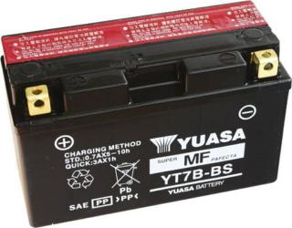 YUASA 12V 6,5Ah YT7B-BS bal+ AGM akkumulátor