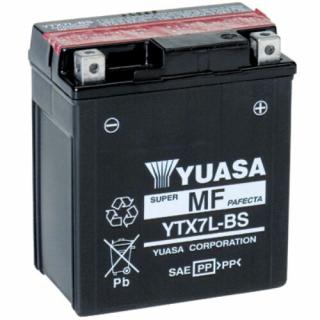 YUASA 12V 6Ah YTX7L-BS jobb+ AGM akkumulátor