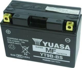 YUASA 12V 8Ah YT9B-BS bal+ AGM akkumulátor