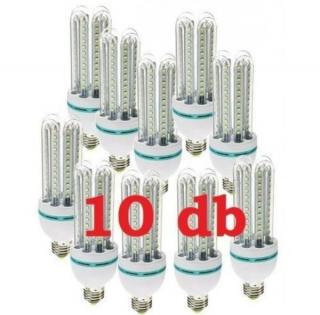 10 db LED csomag-12W-E27 foglalattal-hideg/meleg fehér