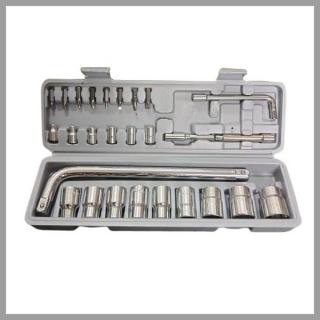 27 részes metrikus dugókulcs készlet (1/2”  1/4”) DBC-220