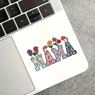 4 db MAMA virágos matrica 4 x 8 cm MX1371816