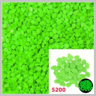 5200 db világító dekorkavics UV zöld JQ1412517-6