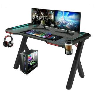 Apollon R5 Beépített ledes Gamer asztal 140cm*60cm*73cm - holm3183