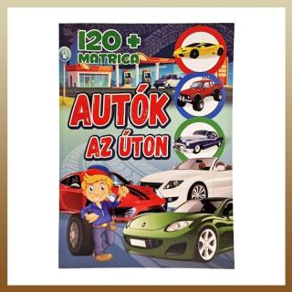 Autók az úton 120+matrica 945023