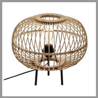 Bambusz gömb asztali lámpa 167562