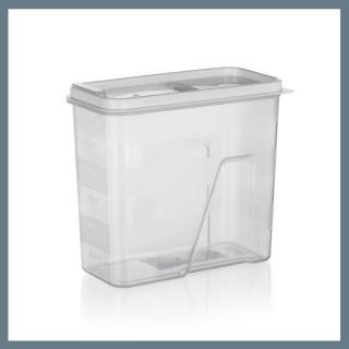 BANQUET CULINARIA adagolós tárolódoboz 1,5L, fehér 55072511W-A