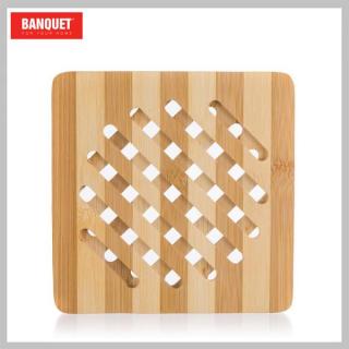 BANQUET Fa alátét BRILLANTE bambusz 18 x 18 x 1 cm 27061457