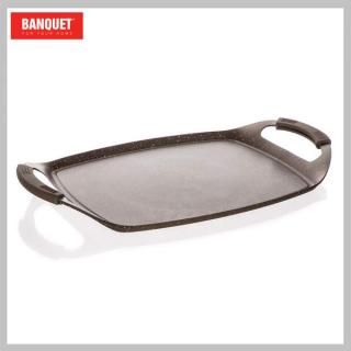 BANQUET Grillezőlap GRÁNIT Sötétbarna 47 x 28 cm 40051411