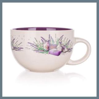 BANQUET Jumbo kerámia bögre LEVENDULA 660 ml 60HH729L