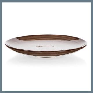 BANQUET PALAS Lapostányér 27 cm, barna 60322816