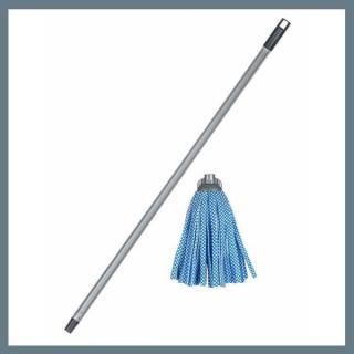 BRILANZ Felmosó 120 cm nyéllel, kék 43943032
