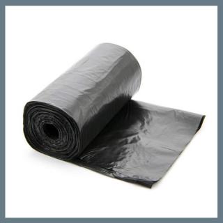 BRILANZ szemeteszsák 60L, 55 x 67 cm, 50 db/tekercs, 6 mikron 43936003