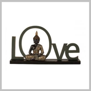 Budda dekoráció Love felirat 36 cm 3465