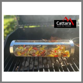 Cattara kerek hengeres kosaras grill edény  13058