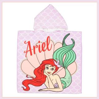 Disney Hercegnők Ariel strand törölköző poncsó 60x120 cm (Fast Dry) ARJ162861B