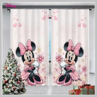 Disney Minnie egér mintás sötétítő függöny, 2 db 130 x 210 cm BK1247938-2