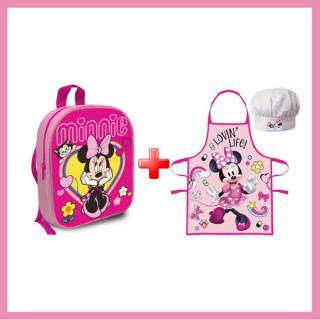 Disney Minnie táska és kötény szett  JVL0088
