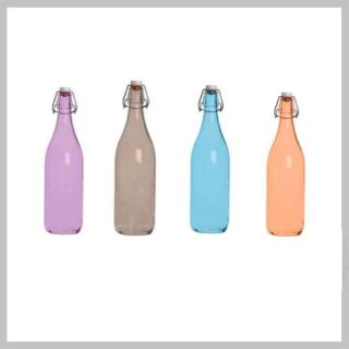 Festett üvegpalack, 6 szín, 1L – La Mediterr BY03030478305