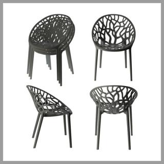 Forest szék, sötétszürke, kb. 79 cm 44996