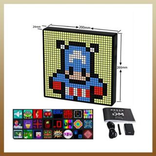 Gamer asztali digitális LED kijelző aplikációs vezérléssel - 16x16 pixel holm8349