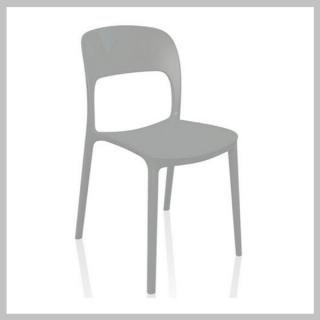 GIFTDECOR szürke műanyag szék ZT-12123