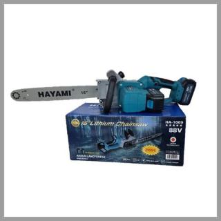 HAYAMI Elektromos láncfűrész 88V 2 akkuval HA-1009 - Alkatrésznek!