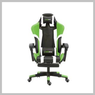 Herzberg Tric Gamer szék zöld HG-8083-GRN