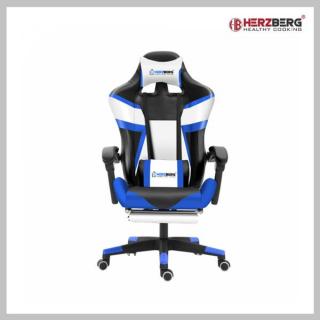 Herzberg  Tricolor gamer- és irodai szék kék HG-8082K