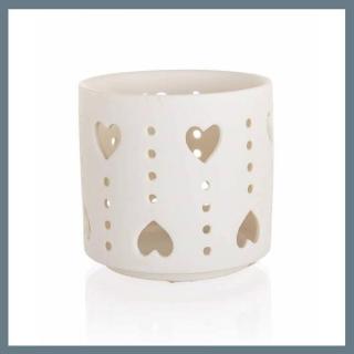 HOME DECOR Porcelán teamécses tartó 7,4 x 7 cm 63913501