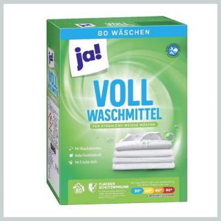ja! Univerzális mosópor, 80 mosás, friss illattal 7997199