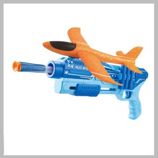 Játékfegyver kiegészítőkkel kék 1001429