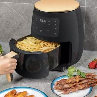 KIMIYO Air Fryer olaj nélküli sütő 2400W 6L - Alkatrésznek! TÖRÖTT!!!