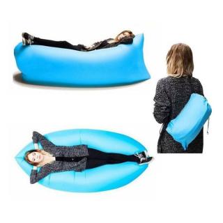 Lazy Bag -világoskék- Felfújható matrac - holm0414