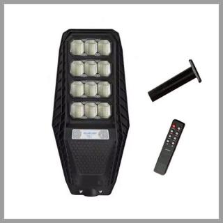 LED napelemes utcai lámpa, távirányítóval 200W