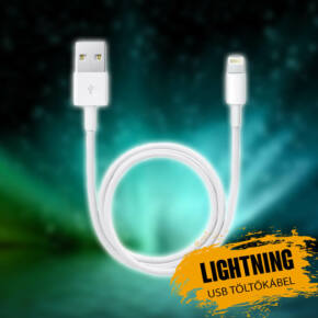 Lightning USB töltőkábel 1 méter