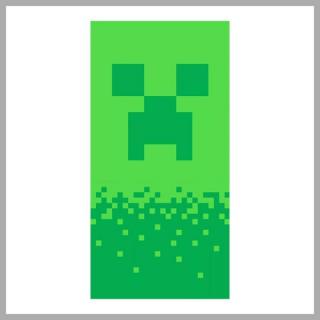 Minecraft fürdőlepedő, strand törölköző Digital Creeper 70*140cm
JFK103397