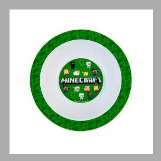 Minecraft Green műanyag mélytányér EWA00025MC