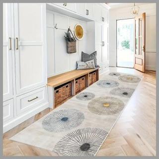 Modern absztrakt csúszásmentes szőnyeg 60x300 cm - GA334810-b