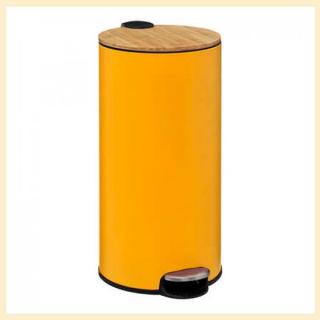 Modern szemetes 30L mustársárga ZT164646D - SÉRÜLT