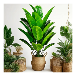 Műpálma dekoráció – magas, élethű műnövény 65 cm HT1415018